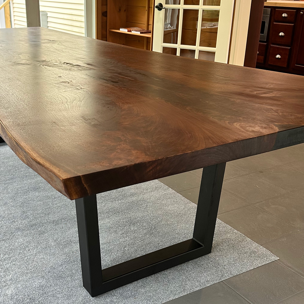 Portsmouth Book Matched Live Edge Table