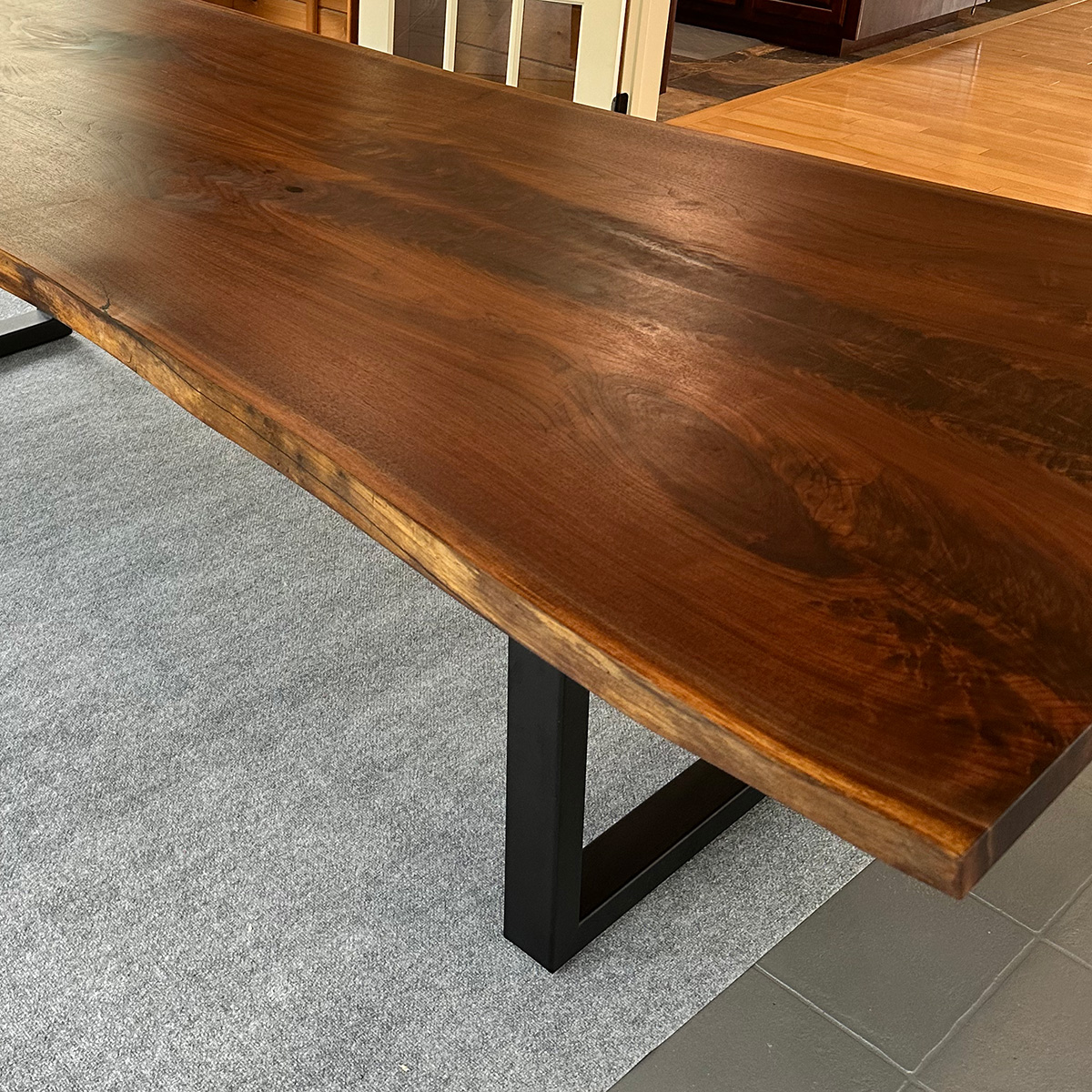 Portsmouth Book Matched Live Edge Table